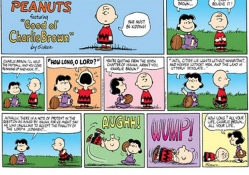 peanuts comic strip 4/10/10