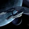 Star Trek New 1701 Dorsal View