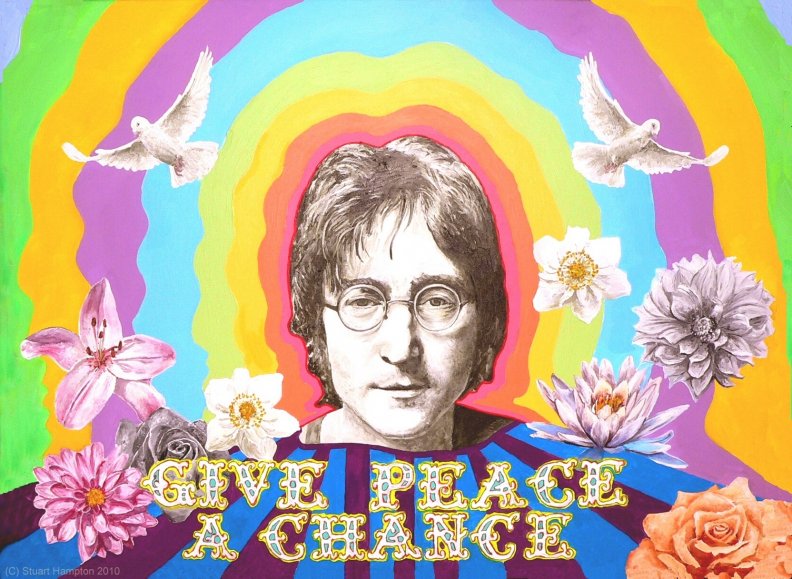 John Lennon by Stuart Hampton