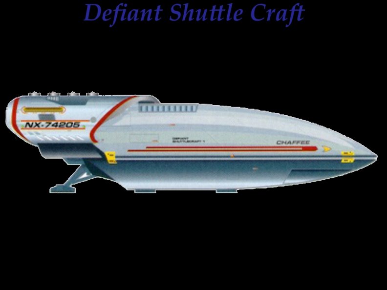 Star Trek _ Defiant Shuttle Craft