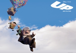 Russell and Carl Go Flying