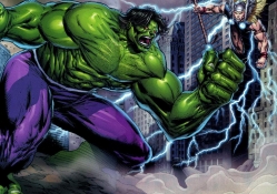 Hulk and Thor