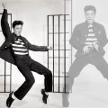 Elvis Presley doin the Jailhouse Rock