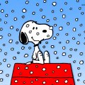 Snowing Snoopy