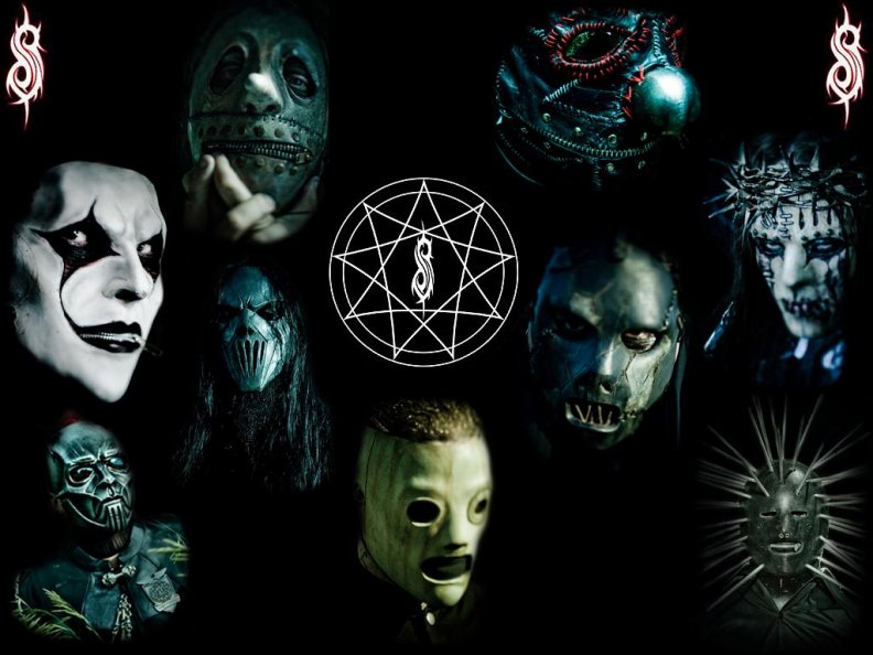 Slipknot Members and new mask