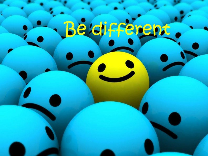 Be Different 