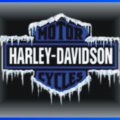 Harley_Davidson logo ice
