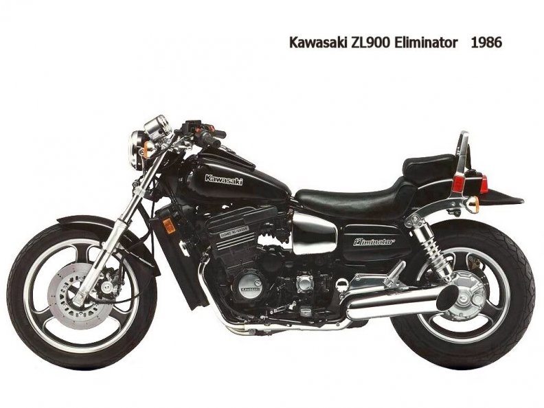 1986 Kawasaki ZL900 Eliminator
