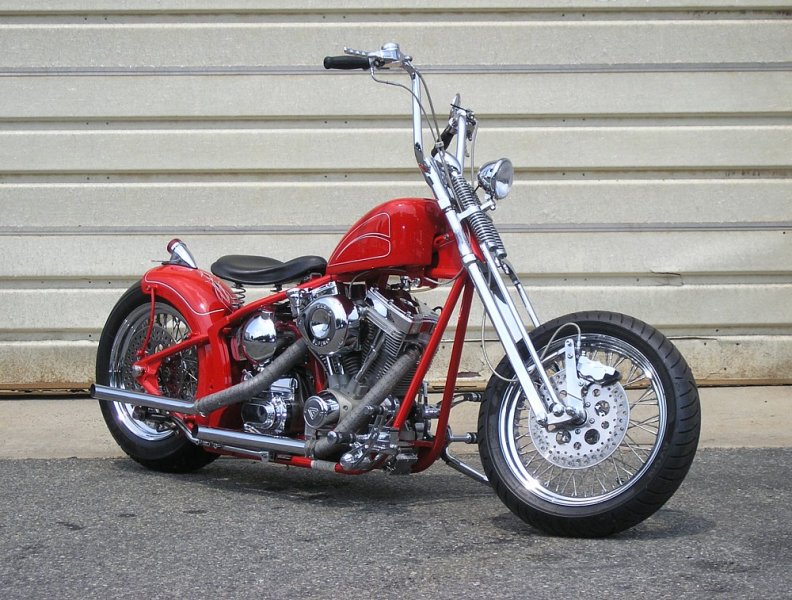 Harley Davidson Softail custom bobber