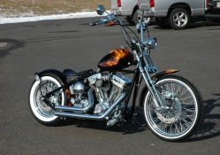 Flamed With Whitewall Tires...........