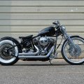 Hardtail Harley Davidson bobber