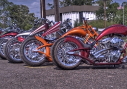 Custom Bikes And A *** Load Of Money