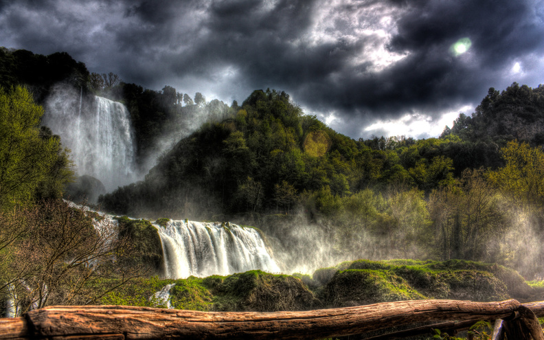 Amazing Waterfall Mountain