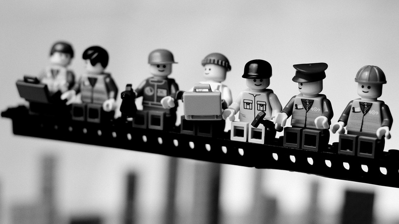 Lego Construction Worker