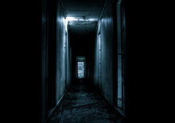 scary corridor