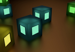 lighted blocks