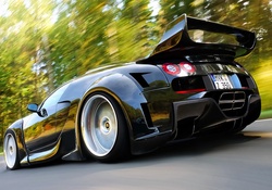 Speed of Bugatti Veyron