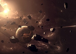 Planet And Asteroids