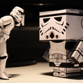 Stormtroopers And Stormtroopers Papercraft