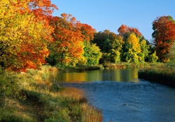 River And Autumn