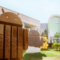 Android Kitkat Logo Background