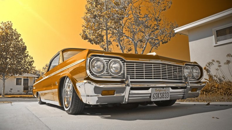 1964 chevy impala lowrider hdr