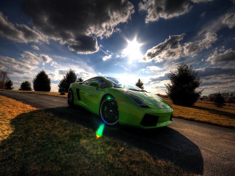Ferrari _Enzo _Bright green