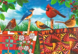 Birds and quilts