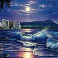 Moonscape of Hawaii Artwork