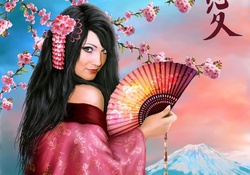Beauty Of A Geisha