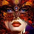 Lady in Mask