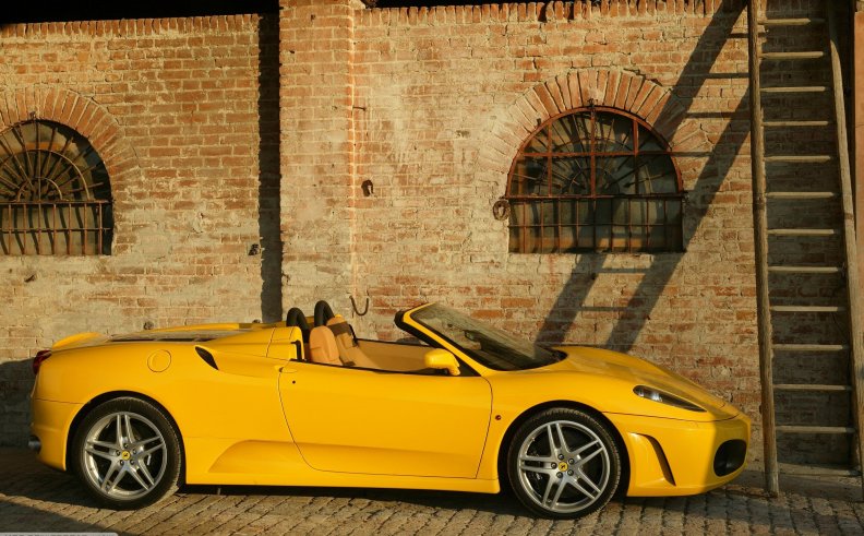 Ferrari F430 Spider Yellow