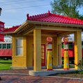 An Old Shell Gas Station