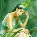 Girl in Green Grass
