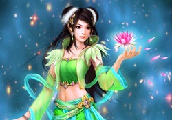 Fantasy Lotus Girl