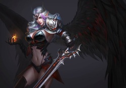 Gorgeous Angel Sorceress