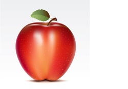 Red apple