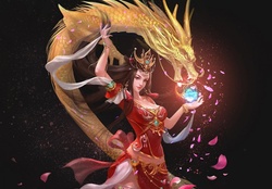 Beauty and the Golden Dragon