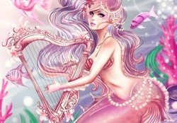 Mermaid in Pink