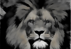 LION PAINTING