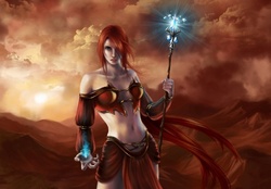 Red Sorceress