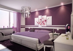 Purple bedroom _modern