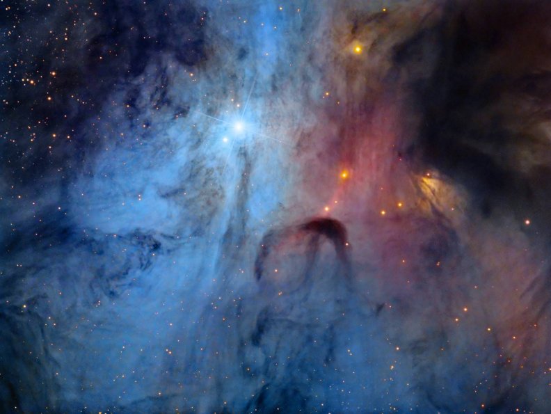 IC 4603 Reflection Nebula in Ophiuchius