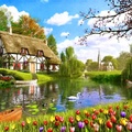 Lakeside cottage