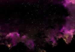 Awesome Starry Space Nebula