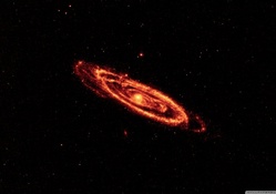 hot spiral galaxy