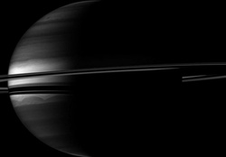Saturn's Crescent
