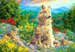 ★Family Time of Wolves★