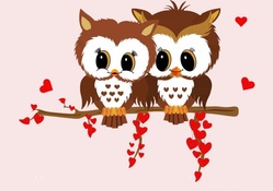 Special Valentine Owls