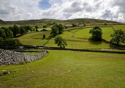 Green Landscape of North Yorkshire, England